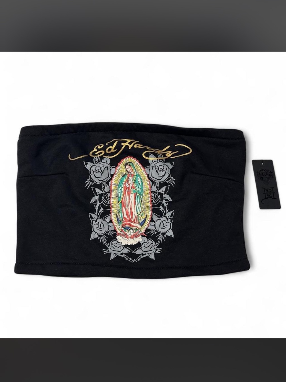 NWT Ed Hardy Virgin Mary Tube Top 🌹⚡️